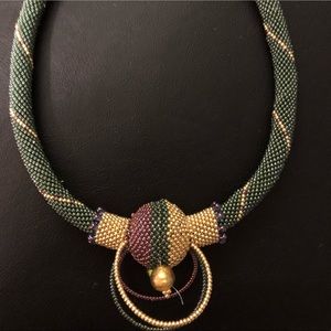 Beautiful bead necklace